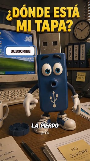 La Memoria USB: El objeto que siempre conectas al revés(Cap. 1) 🔌#MemoriaUSB #Pendrive #Tecnologia