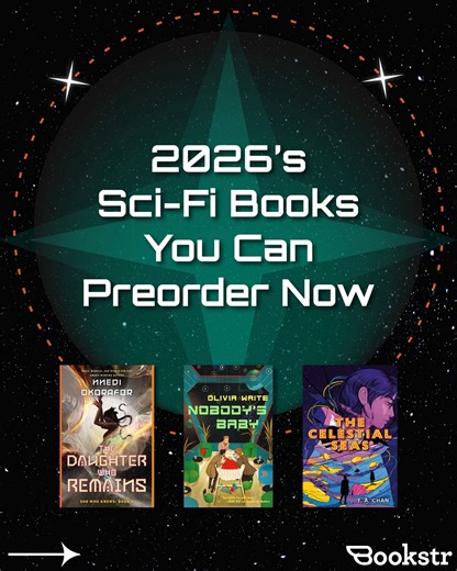 Commencing countdown to the release of these upcoming sci-fi books in 2026!‍ If you’re someone who prefers reading striking tales of cosmic thrills or multiverse hijinks, this list will send you straight into orbit!  https://tinyurl.com/mr32ne7h #scifi #bookrecs #tbr #newtitles | Bookstr | Facebook