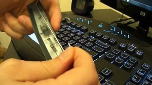 Alienware TactX Keyboard Loose Space Bar Fix