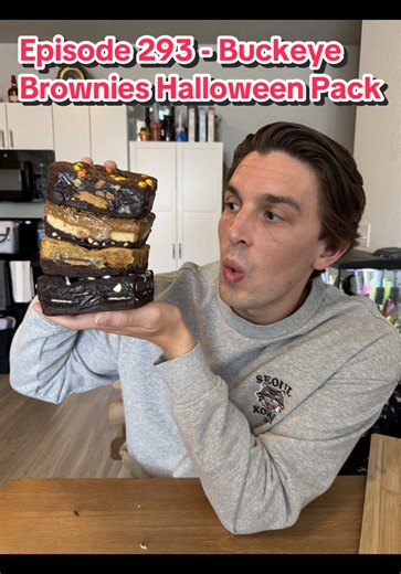 On Episode 293 of The Master List… I try and rank the Limited Edition Buckeye Brownies Halloween Pack! @BuckeyeBrownies @Buckeye Brownies #buckeyebrownies #brownies #brownie #halloween #reeses