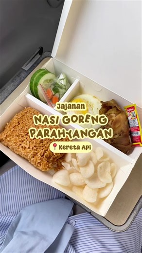 Cobain Nasi Goreng di Kereta Api: Menu Favorit