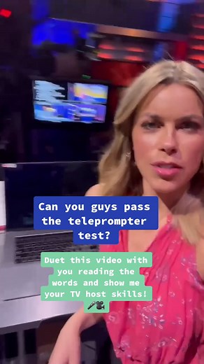Teleprompter Skills Test: Show Your TV Host Abilities!