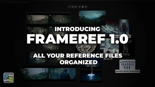FrameRef是一款专为3D与概念设计打造的全新便捷参考整理软件