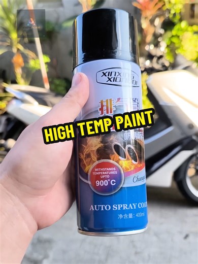 HIGH TEMP PAINT SPRAY 💯 #hightempspraypaint #hightemperature #spraypaint #hightemp #pipepaint