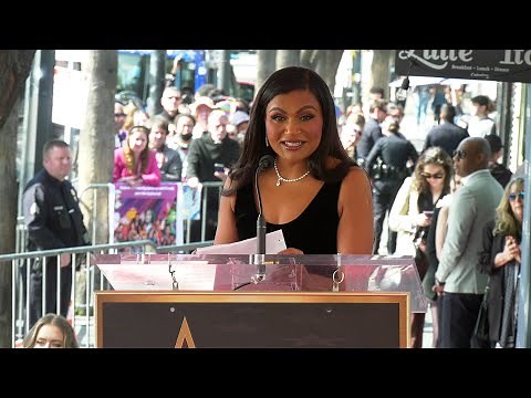 Mindy Kaling's full speech at her Hollywood Walk of Fame star unveiling ceremony