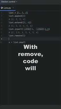 How to use lists in Python #python #coding #codingtutorial #pythontutorial #shorts #programming