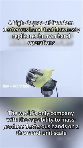 80% Global Share: China's Linker Hand L20 Redefines Touch #AI