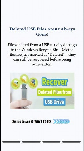 Recover Deleted Files from USB Drive — Quick Guide 2025