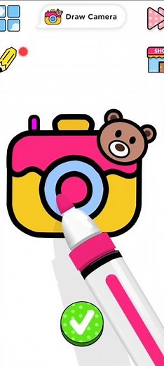 Camera Drawing Easy || How to Draw a Camera 📸