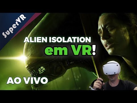 Concluindo o assustador Alien Isolation em VR.
