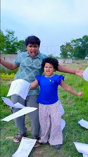 Exam khatam hone ke baad Misti or Ishan 🤗🤪🤣 #shorts #viralvideo #funnyvideo #trending