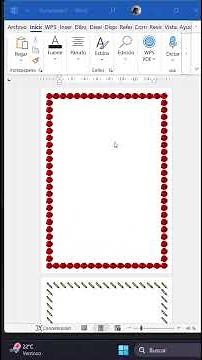Learn how to add different page borders in MS Word. #word #tutorial #keyboardshortcuts