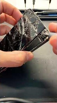 iPhone 5S LCD Replacement. Old school phone repair .