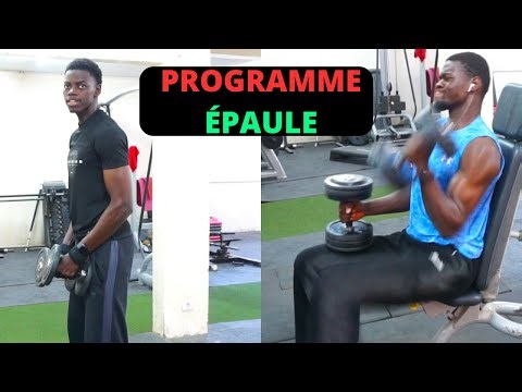 PROGRAMME d'entraînement ÉPAULE que tout le monde peut REPRENDRE