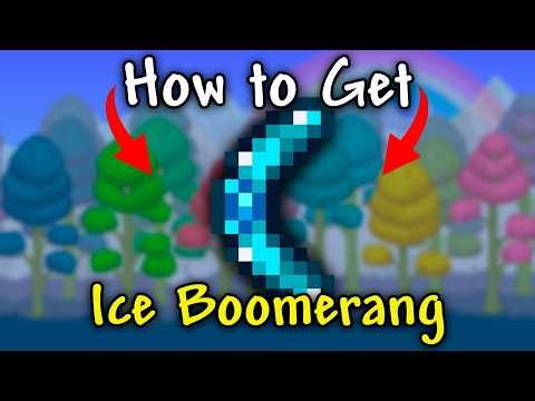 How to Get Ice Boomerang in Terraria 1.4.5.6 (Seed)