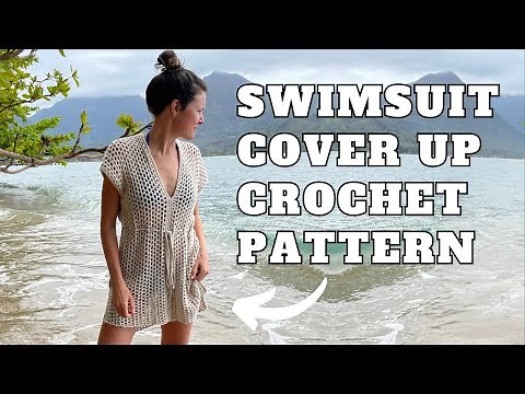 Beach Swimsuit Cover Up: Free Crochet Pattern + Easy Tutorial
