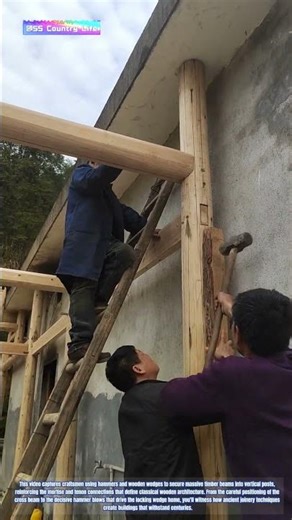 Timber Locked Tight: How Wedges and Hammers Fortify Traditional Wood Joints