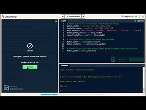 Intro to R with Data Camp - Vectors (Part 2)