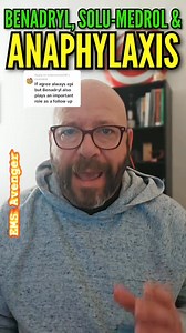 Benadryl may have started anaphylaxis, but Epi finishes it. There is little data to support a role for Benadryl or glucocorticoids in preventing or treating biphasic reactions in anaphylaxis. https://www.health.harvard.edu/blog/epinephrine-is-the-only-effective-treatment-for-anaphylaxis-2020070920523#:~:text=Is there a role for,immediate allergy symptoms have resolved. #EMS #EMTs #Paramedics #firstresponders | EMS Avenger