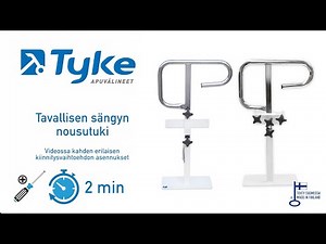 Tavallisen nousutuen asennusohje