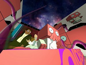 Dr Zoidberg  - "Whoop!! Whoop!! Whoop!! Whoop!! Whoop!!"