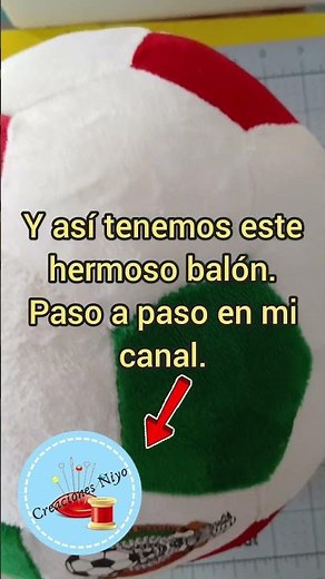 Balón de fútbol paso a paso