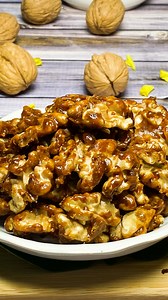 Sweet & Spicy Walnuts So did you ever imagine you could make a sweet and spicy snack from Walnuts, that too in 10 minutes and that too without sugar? So here it is with freshest walnuts from Chile in market during our festive season; I thought nothing can be better than having walnuts tossed with Ghee, Jagery, Chili flakes, salt & dry mango powder. Absolutely Sugar Free & so nutritious. Ingredients : 1 cup Walnuts 1/2 tsp ghee 1/4 cup chopped jaggery (gud) 1.5 tsp chilli flakes 1/2 tsp dry mango