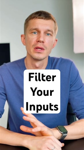 Filter inputs #productivity