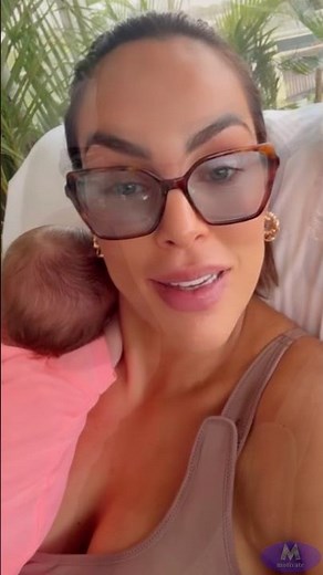 Sara Corrales reveals who her newborn daughter, Mila, resembles