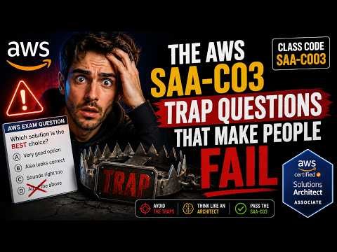 The AWS SAA-C03 Trap Questions That Make People FAIL