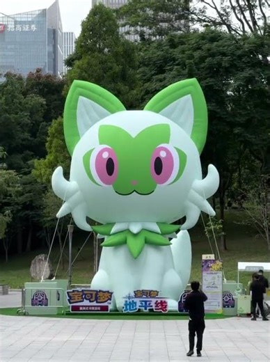 Giant Inflatable Psyduck & Pikachu: The Ultimate Pokémon Fan Dream 🎉⚡