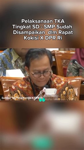 Rangkuman Materi SD | SMP | SMA | UTBK on Instagram: "Pelaksanaan TKA Jenjang Pendidikan SD - SMP Sederajat"