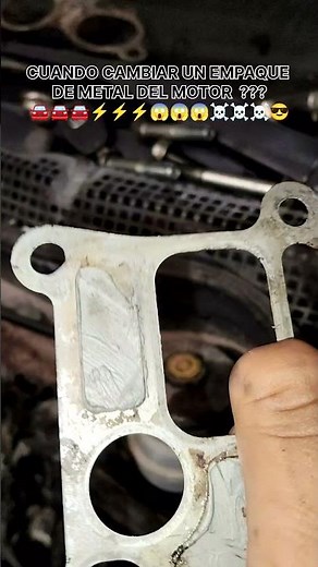 WHEN TO REPLACE A METAL ENGINE GASKET!!! #automotiveelectronics #automobile