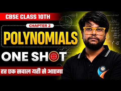 Polynomials One Shot 🔥 | CBSE Class 10 Maths Chapter 2 | Complete Revision | by Awes Sir