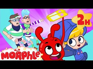 The Amazing Waterslide | Morphle's Family | My Magic Pet Morphle | Kids Cartoons