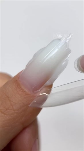 mrnail on Instagram: "Make extension nails with a dual form! Try this sandwich nail hack!😊 Author: If you like our new dual-form nail extensions, please purchase them from our website at this link: https://www.mrnail.cn/collections/new-trends/products/nail-extensions-dual-forms @nails.kol Thank you for your love 😍 #topforms #nailextensions #naildesigns #manicure #nailtutorial #naillover #nailtips #nailhack #nailsalon #nailtech #nailedit #nailtrend #nailchallenge #dualform #nailextension#mrnail