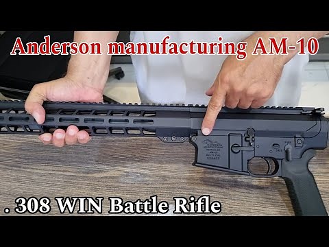 Anderson manufacturing AM-10 Gen 2 Battle Rifle .308 WIN review and Unboxing.