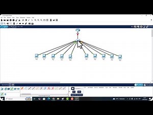 👉 Cómo Crear una Red LAN con 10 Computadoras en Cisco Packet Tracer 💻🔌 | Tutorial Completo