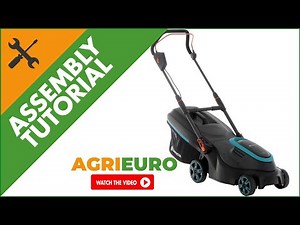Gardena PowerMax 37/36V P4A Electric Battery-Powered Lawn Mower - Assembly Tutorial Video