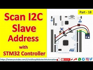 18 STM32 Scan I2C Slave Address with STM32 Nucleo Board and STM32Cube MX