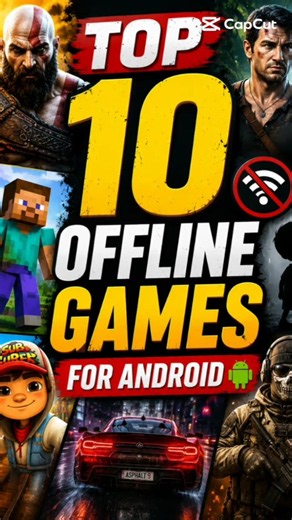Top 10 Best Offline Games for Android 2026 🎮🔥 #gaming #viralvideo #gamingshorts