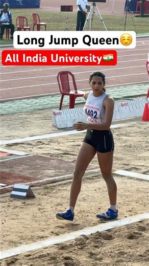 Long Jump Queen All India university Games🔥#longjump #sports #olympicsport #athlete #sports #viral