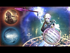 Titan Quest _ Odina _ Raiments of Wodan Armor Set Thunderer Build