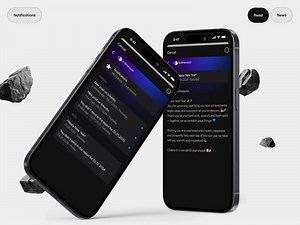 Smart Notifications & Work Updates UX/UI Design