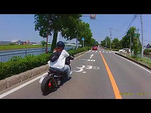 ZOOMER 女性ズーマー乗りツーリング動画