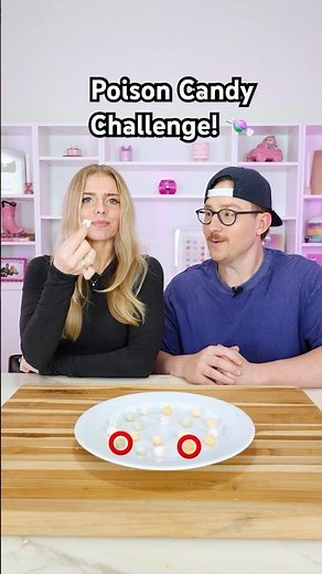 Poison Candy Challenge with my Husband!