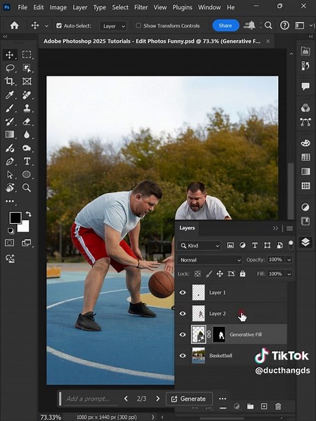 Adobe Photoshop 2025 Tricks - How to create funny pictures with small people and big heads #ducthangds #TikTokAwardsVN #photoshoptricks #photoshopskills #photoshoptutorial #photoshoptips #photoshop #designtools