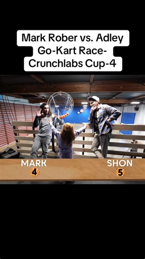 Mark Rober vs. Adley Go-Kart Race- Crunchlabs Cup-4 #mark #rober #adley #kart #race