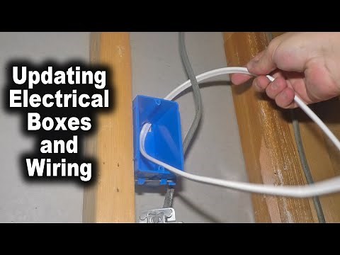 Installing Electrical Boxes and Running Some New Home Wiring | The Fixer Clips
