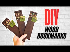 Create STUNNING Bookmarks with Scroll Saw!